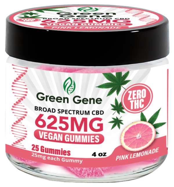Green Genie CBD Vegan Pectin Infused Gummies w/ B12 Vitamins (625MG - 2500MG) - Image 13