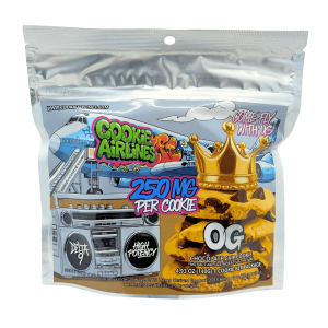 Cookie Airlines - Delta 9 THC Chocolate Chip Cookie – Soft, Gooey, and Potent