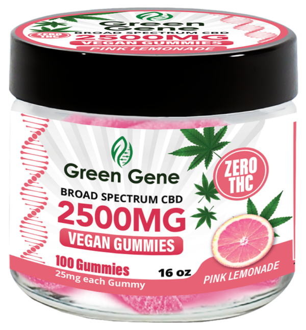 Green Genie CBD Vegan Pectin Infused Gummies w/ B12 Vitamins (625MG - 2500MG) - Image 45
