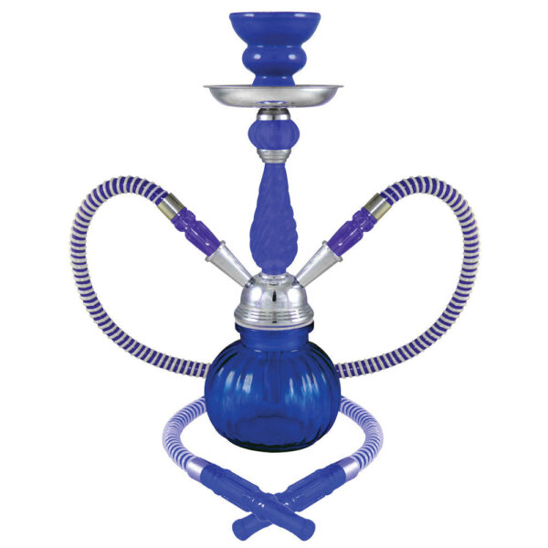 Posh 2-Hose Premium 12" Hookah - Colors Vary - Image 3