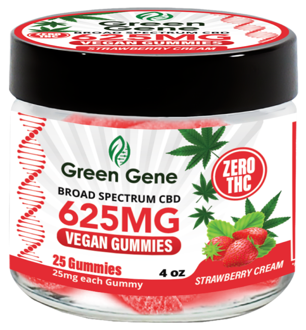 Green Genie CBD Vegan Pectin Infused Gummies w/ B12 Vitamins (625MG - 2500MG) - Image 19
