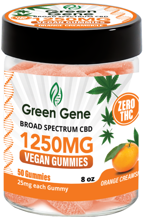 Green Genie CBD Vegan Pectin Infused Gummies w/ B12 Vitamins (625MG - 2500MG) - Image 26