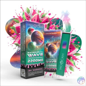 Mushroom Disposable - Watermelon Wave | Instant-Dose | 2,200mg Per Device