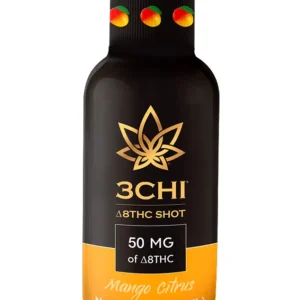 3chi 50mg Delta 8 THC Shot Mango Citrus