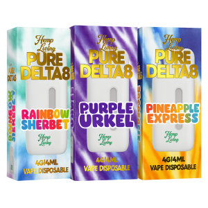 Hemp Living - 4g Pure Delta 8 Disposable