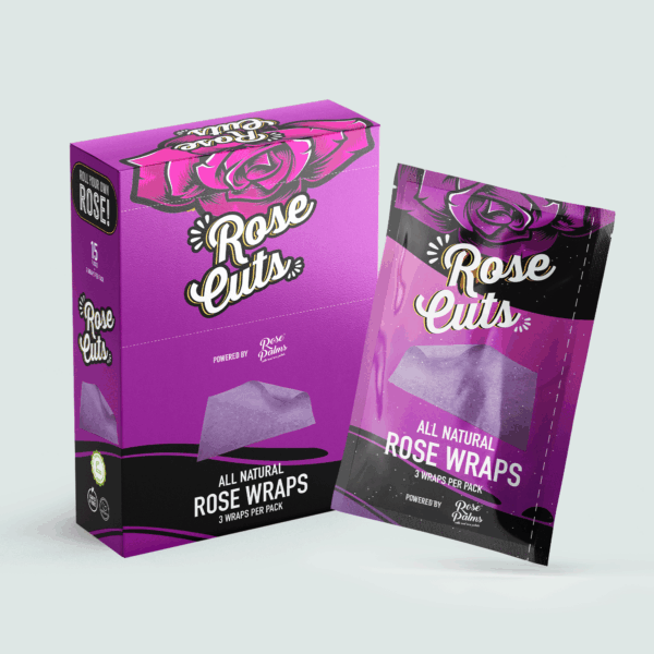 Rose Cuts - 3ct All Natural Rose Wraps - 5 Flavors! - Image 5