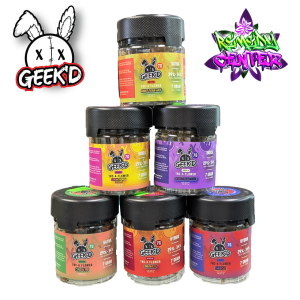 Geek'd THCA Flower Jars