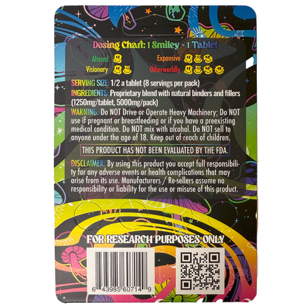 Ms. Mollie Cule - 5000mg Mega Dose - 4ct Mushroom Tablets - Image 4
