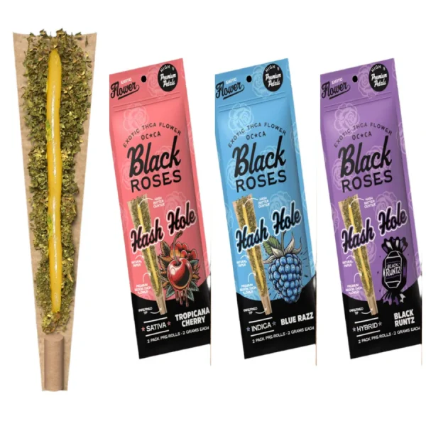 Black Roses - 2x2g Hash Holes - 3 Strains!